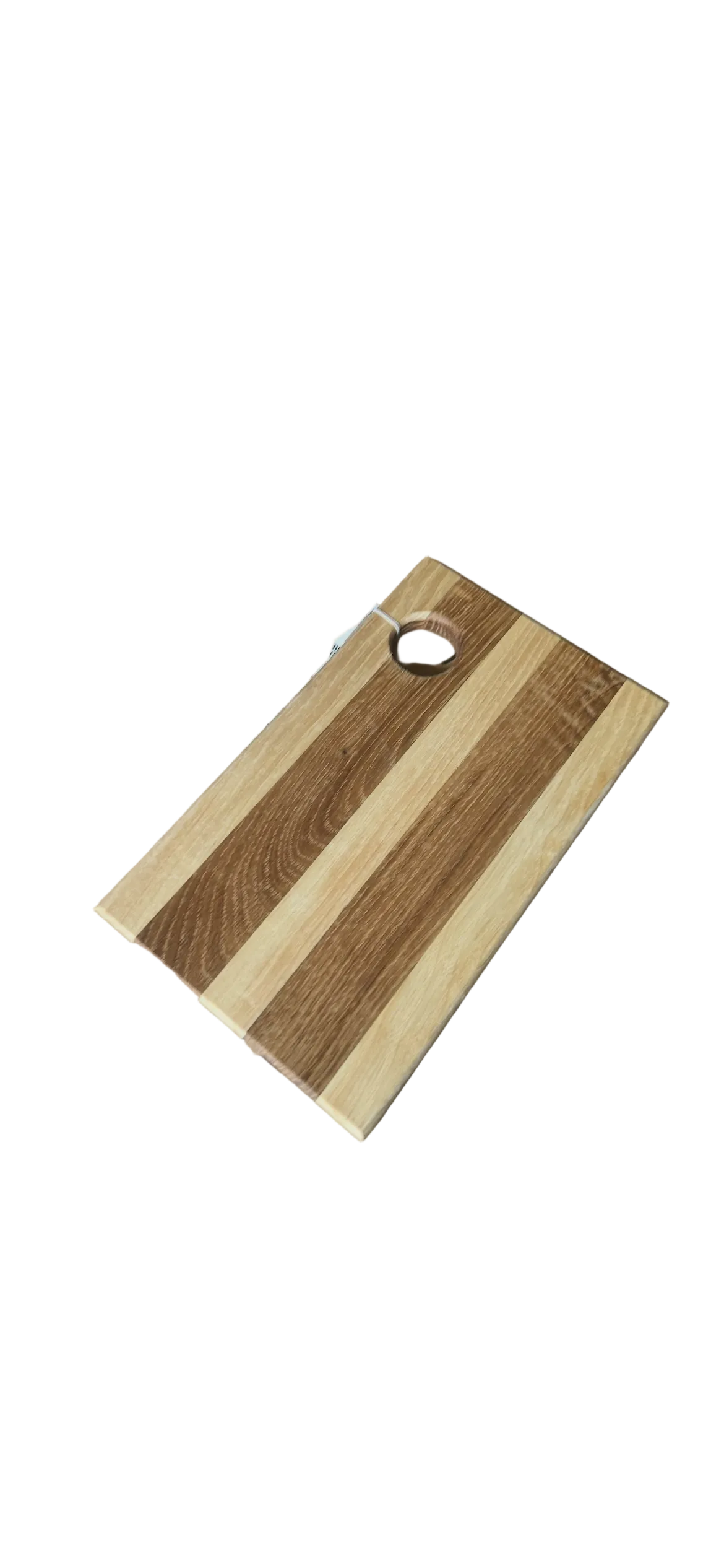 Planche de présentation en bois bicolore